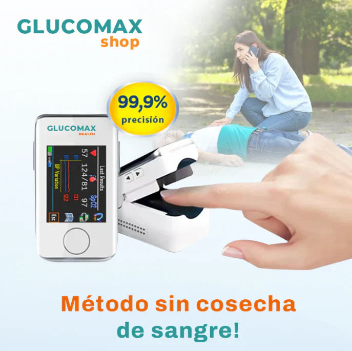 Medidor Láser No Invasivo GlucoMax [PRECISIÓN DEL 99,9%]